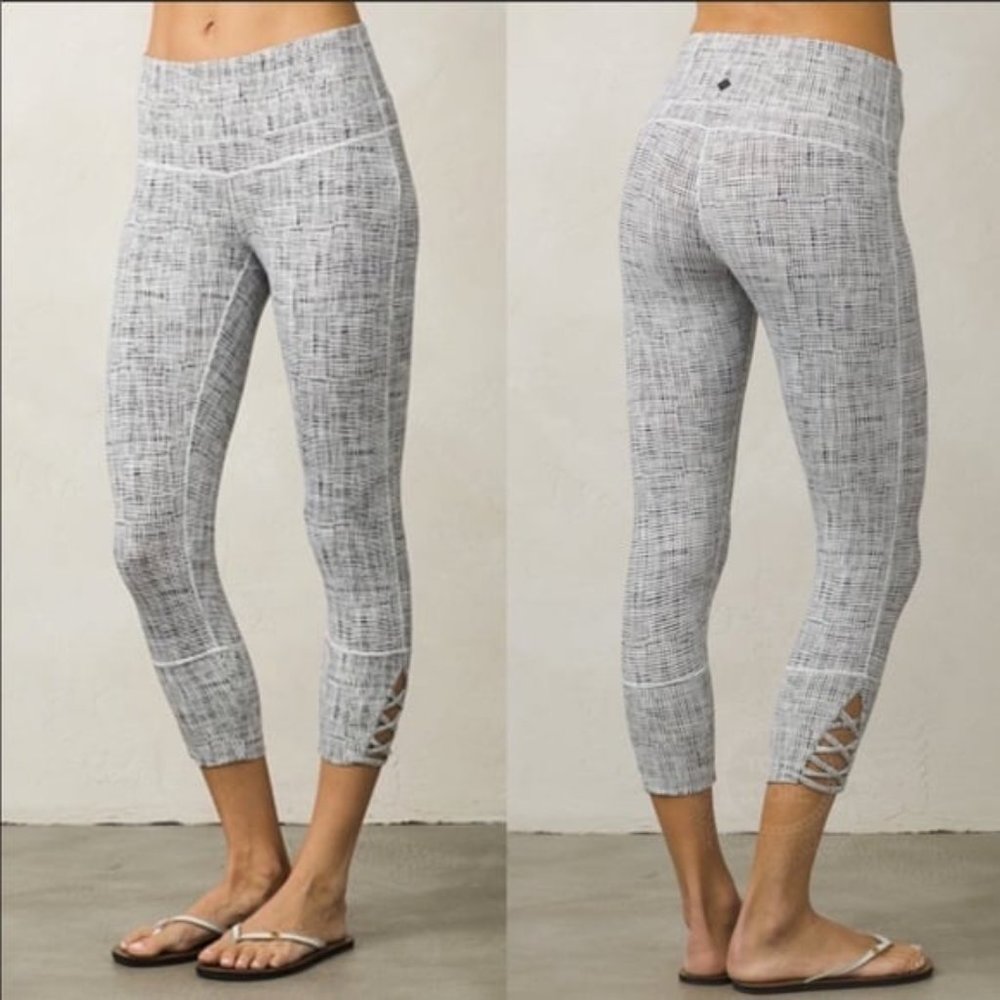 Prana Deco Crop Leggings, women's size small